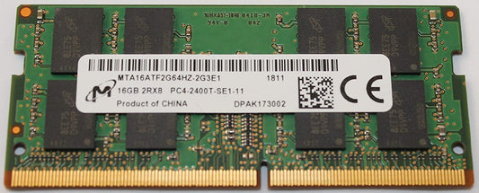 SODIMM 16Gb DDR4 2400MHz Micron mta16atf2g64hz-2g3e1