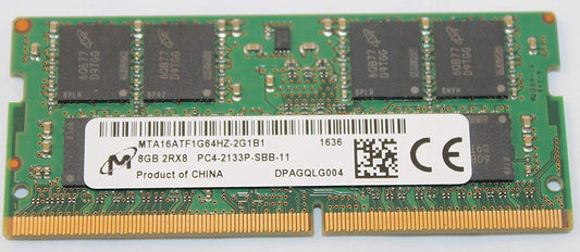 SODIMM 8Gb DDR4-2133 Micron MTA16ATF1G64HZ-2G1B1