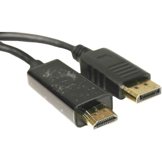 Кабель DisplayPort to HDMI 1.8m PowerPlant (KD00AS1278)