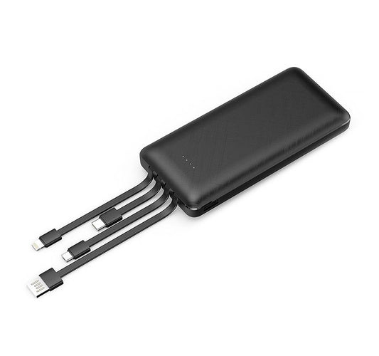 Універсальний зарядний пристрій Urban 10000 mAh чорний (8029-08)
