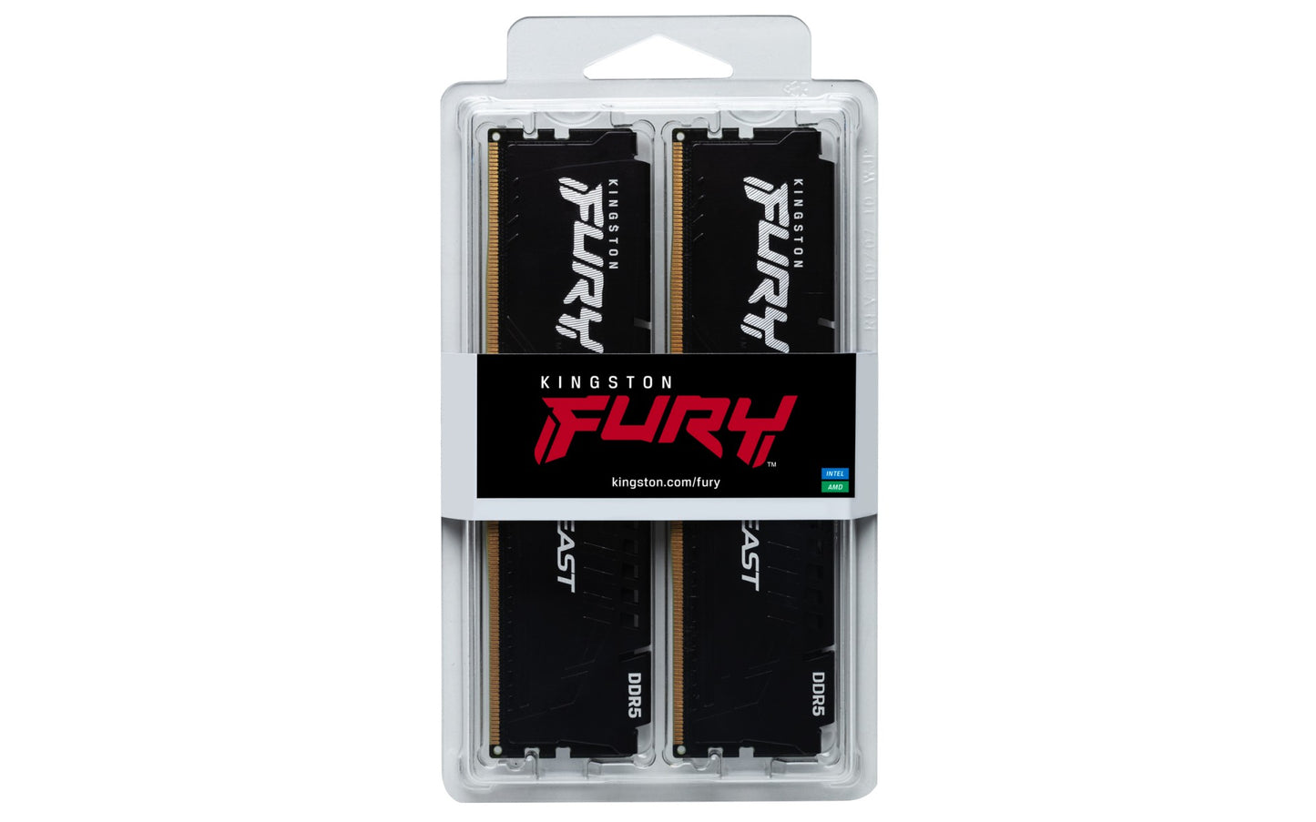 DIMM 16Gb*2 DDR5 PC6000 Kingston Fury KF560C36BBE2K2-32