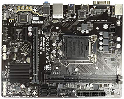 MB GIGABYTE GA-H110M-H s1151 Intel H110 DDR4 VGA/HDMI USB3 mATX