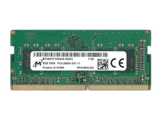 SODIMM 8Gb DDR4-2666 Micron MTA8ATF1G64HZ-2G6H1