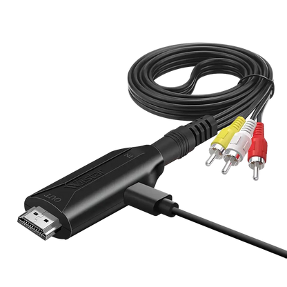 Кабель-конвертор AV RCA (тюльпан) to HDMI Wiistar micro
