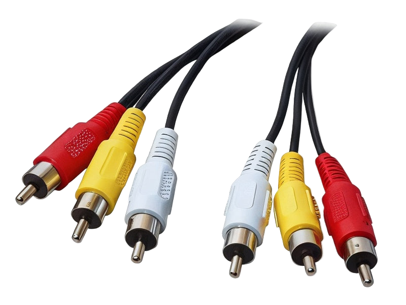 Кабель 3 RCA - 3 RCA аудіо відео тюльпан 1.5 м