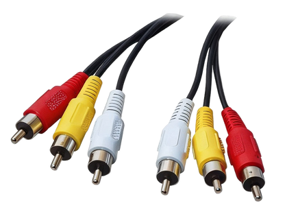 Кабель 3 RCA - 3 RCA аудіо відео тюльпан 1.5 м