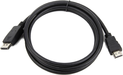 Кабель DisplayPort to HDMI 1.0m Кабельный аппарат (CC-DP-HDMI-1M)