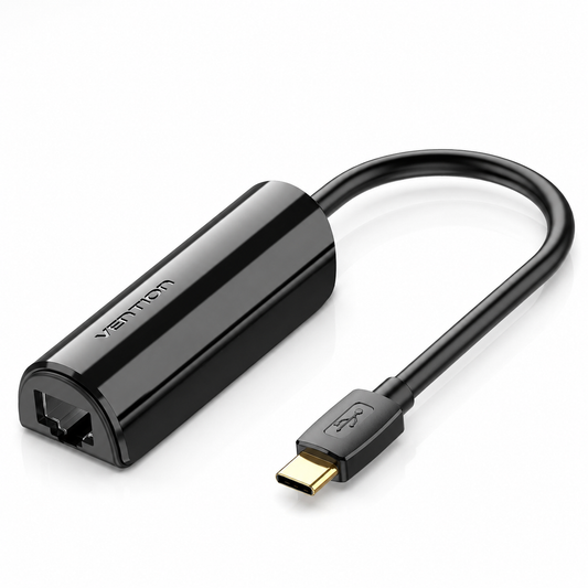 Переходник USB3.1 Type-C to Ethernet RJ45 100 Mb Vention (CFABB)
