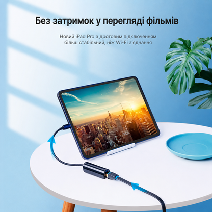 Переходник USB3.1 Type-C to Ethernet RJ45 100 Mb Vention (CFABB)