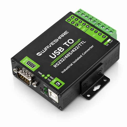 Промисловий USB конвертер до RS232/RS485/RS422/TTL Waveshare 23996