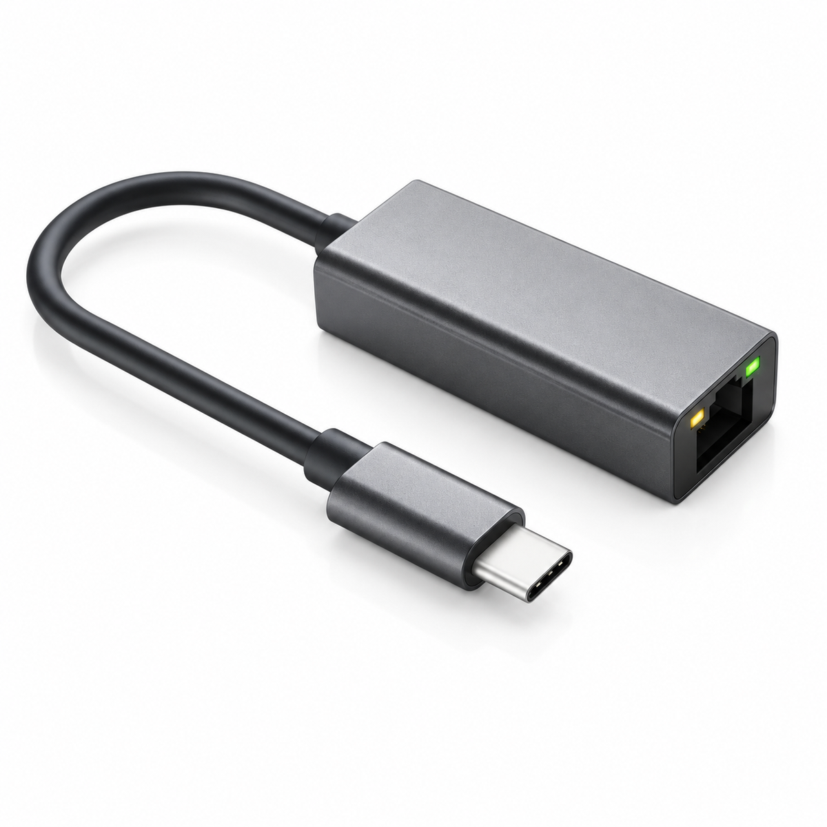 Мережевий адаптер USB 3.0 Type-C — RJ45 Gigabit LAN 1000/100 Мбіт/с