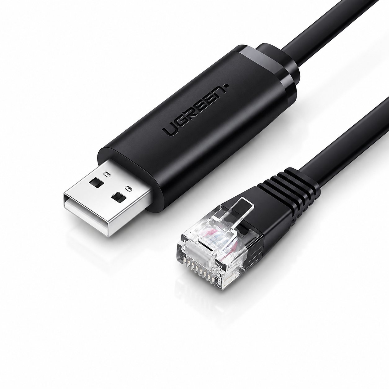 Кабель консольний USB RS232 (RJ45); 1.5 м; Ugreen 50773