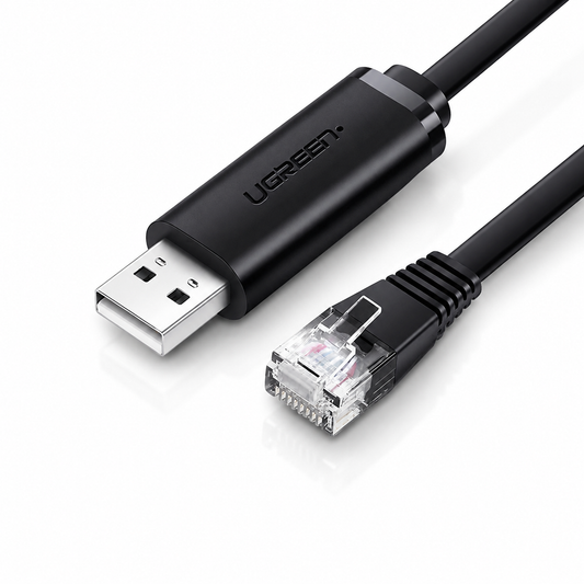 Кабель консольний USB RS232 (RJ45); 1.5 м; Ugreen 50773