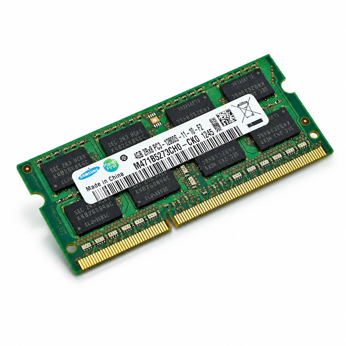 SODIMM DDR3 4GB 1600MHz PC-12800 1.5V Samsung M471B5273CH0-CK0