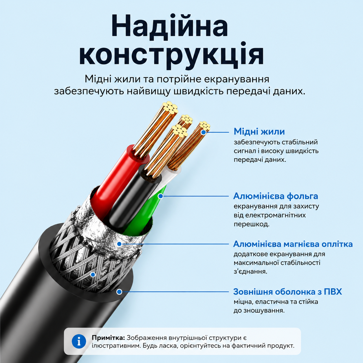 Cable USB-RS232 male, 1.5 m, Prolific PL2303; Vention; gray-blue
