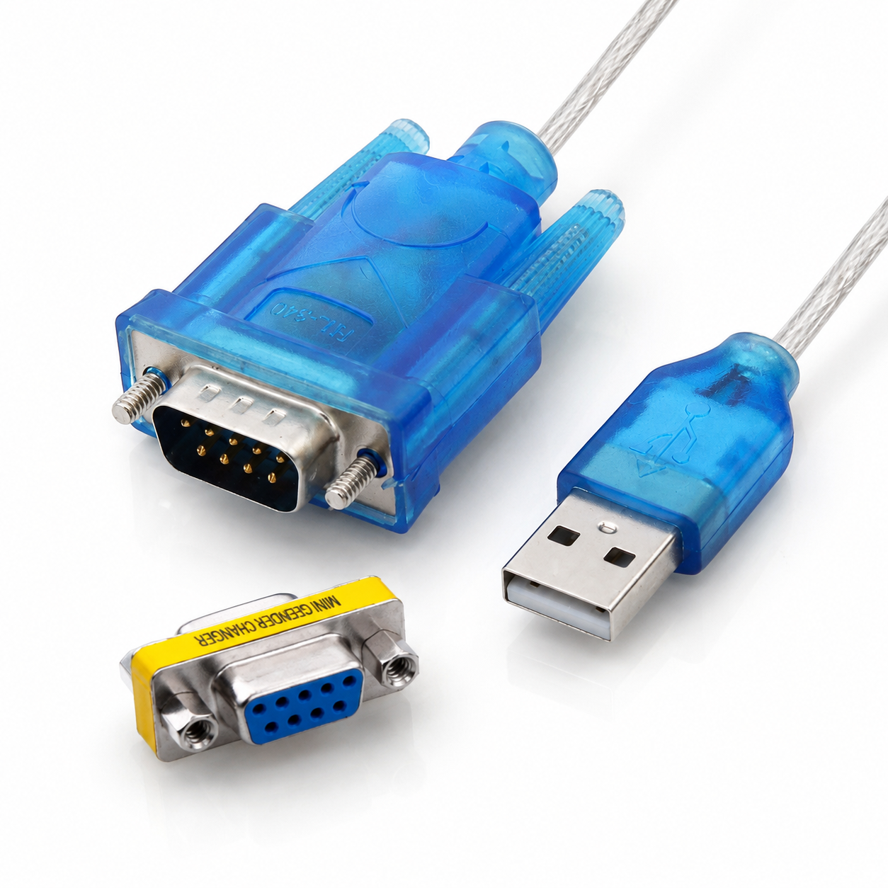 Кабель USB-COM(RS232) мама female Tishric ch340a