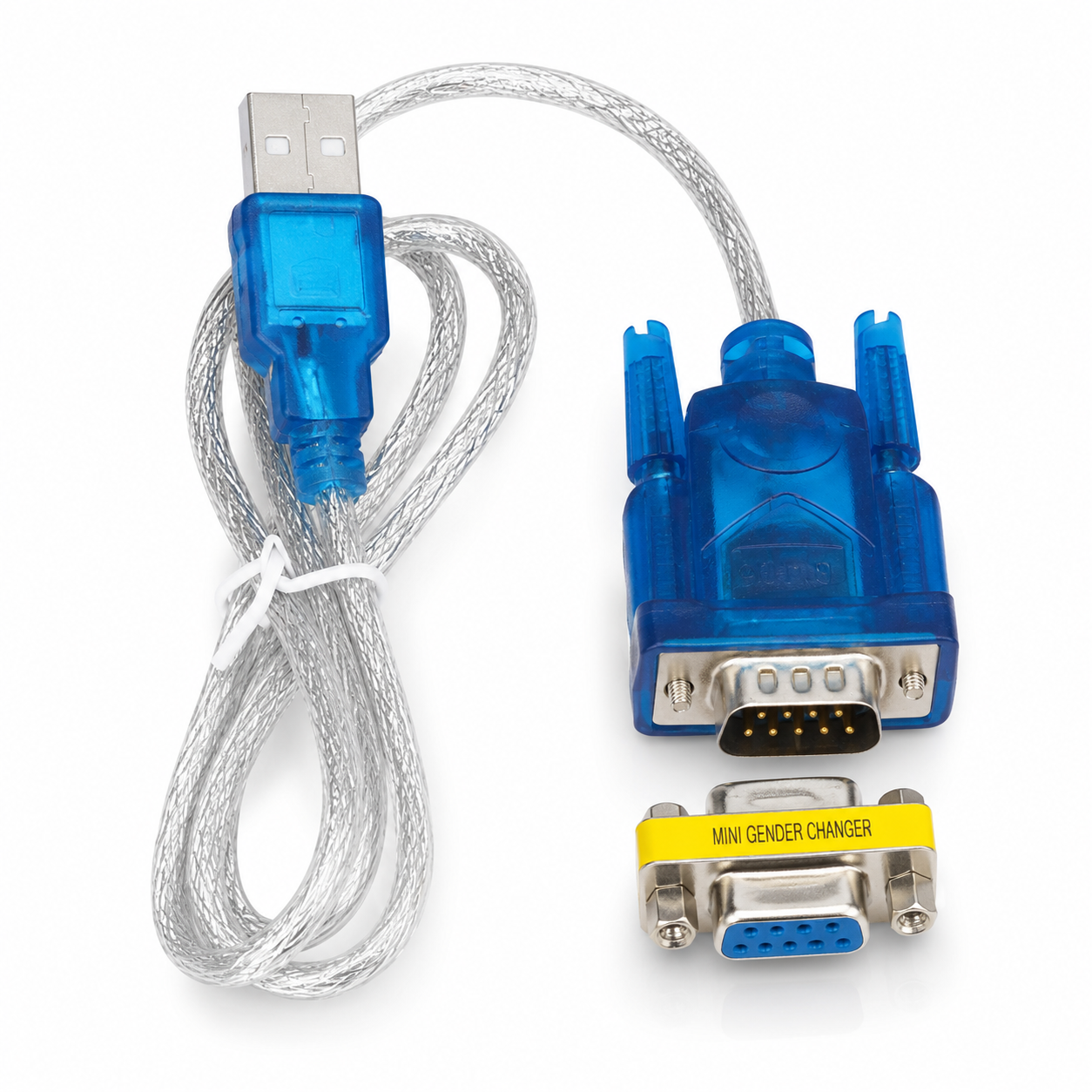 Кабель USB-COM(RS232) мама female Tishric ch340a
