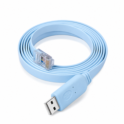 USB RS232 (RJ45) console cable; 1.8 m