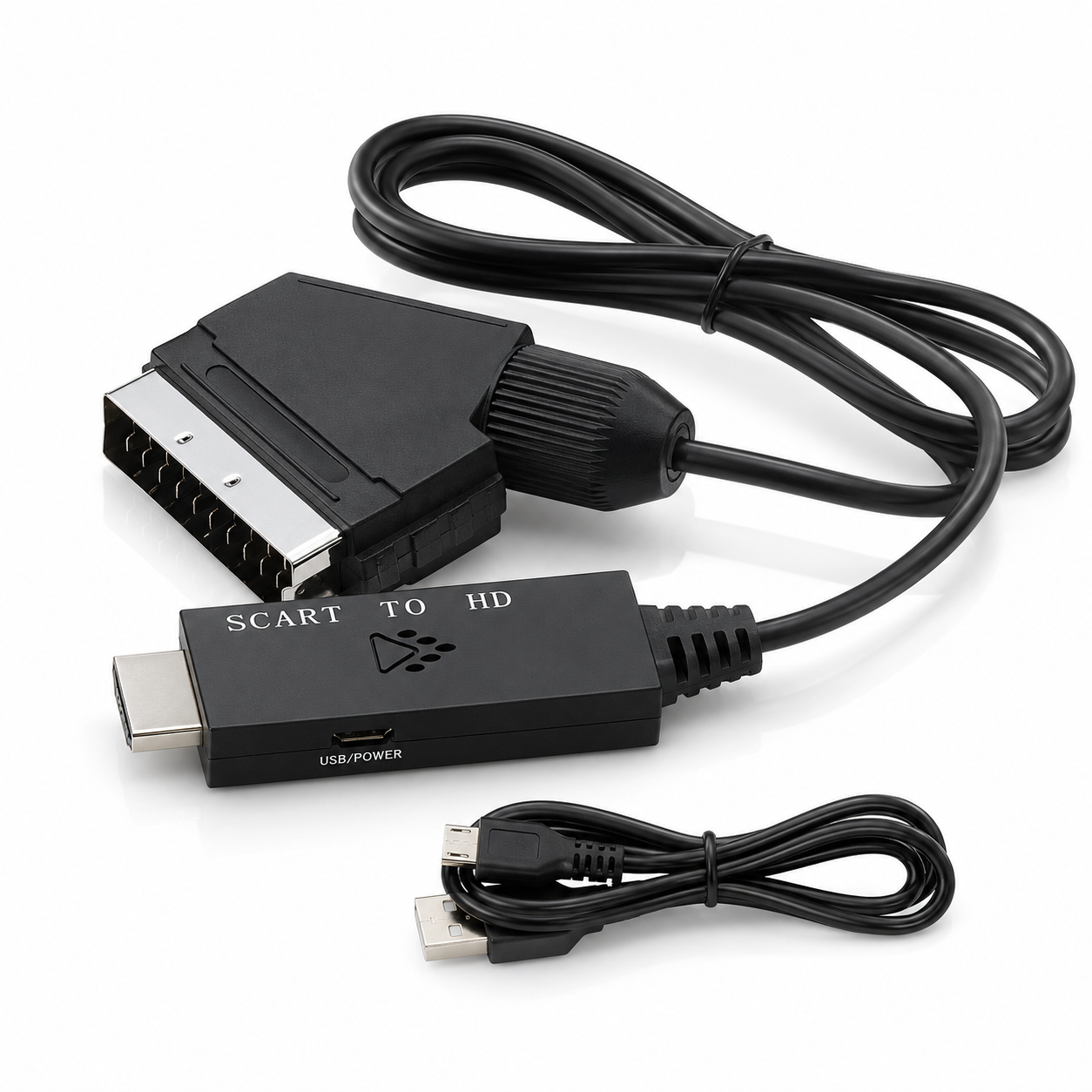 Кабель-перехідник SCART в HDMI 1080P