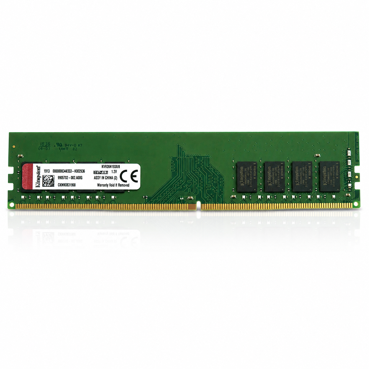 DIMM 8GB DDR4 2666MHz Kingston KVR26N19S8/8