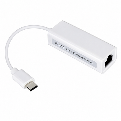 Сетевой адаптер USB-C to RJ-45 Fast Ethernet Lan 100Mb