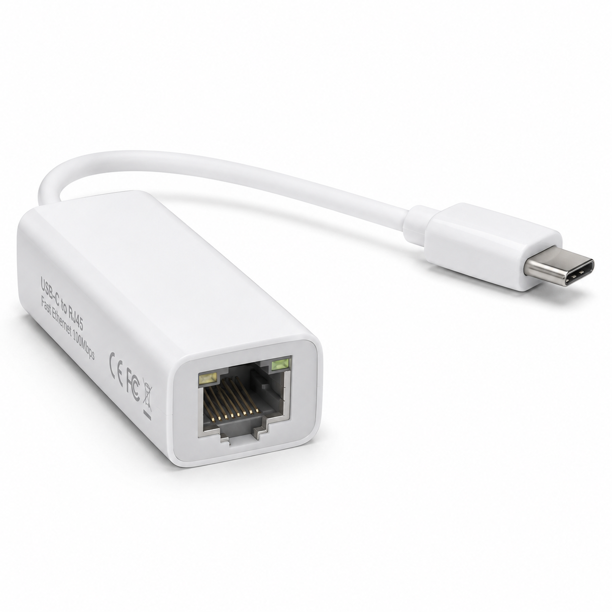 Сетевой адаптер USB-C to RJ-45 Fast Ethernet Lan 100Mb