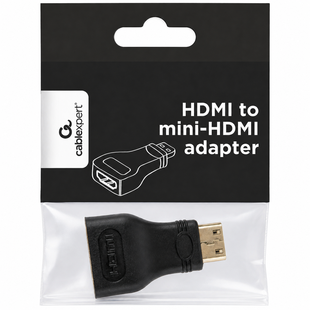 Adapter HDMI M to HDMI C (mini) F Cablexpert (A-HDMI-FC)