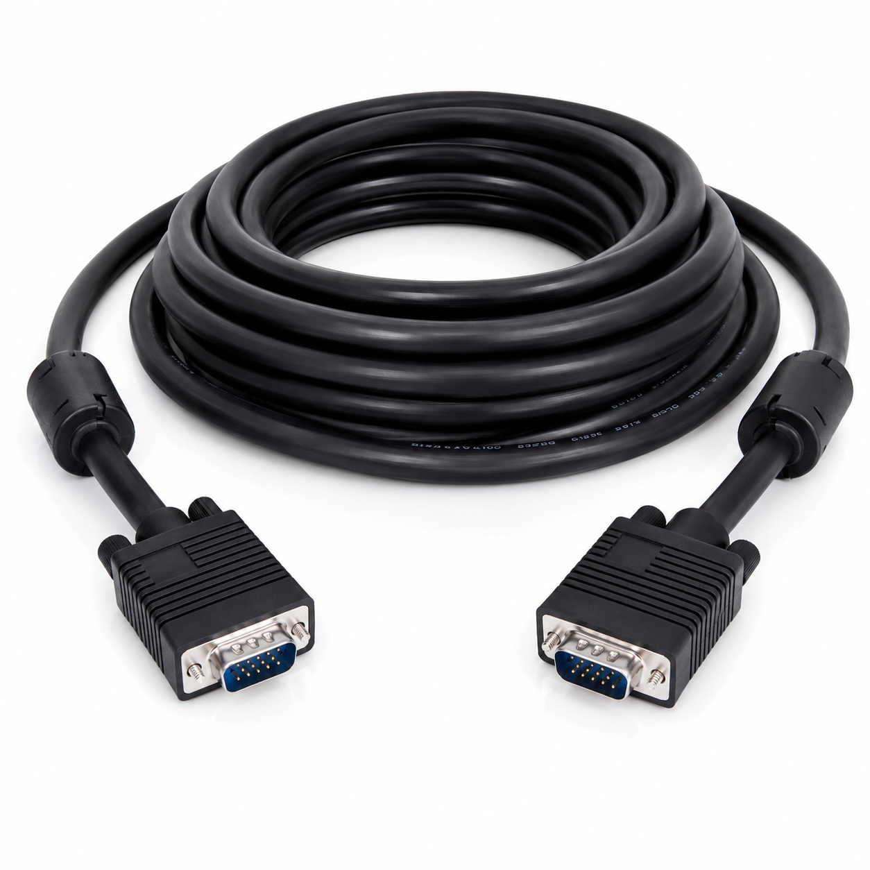 Кабель VGA 5.0м Cablexpert (CC-PPVGA-5м-B)
