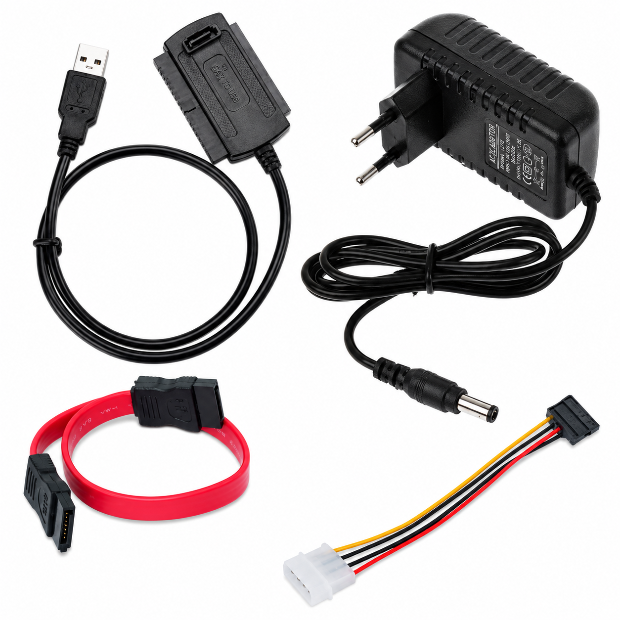 Переходник USB SATA IDE 2.5/3.5 без блока питания