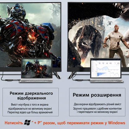 Адаптер USB 3.0 на HDMI для подключения дополнительного монитора