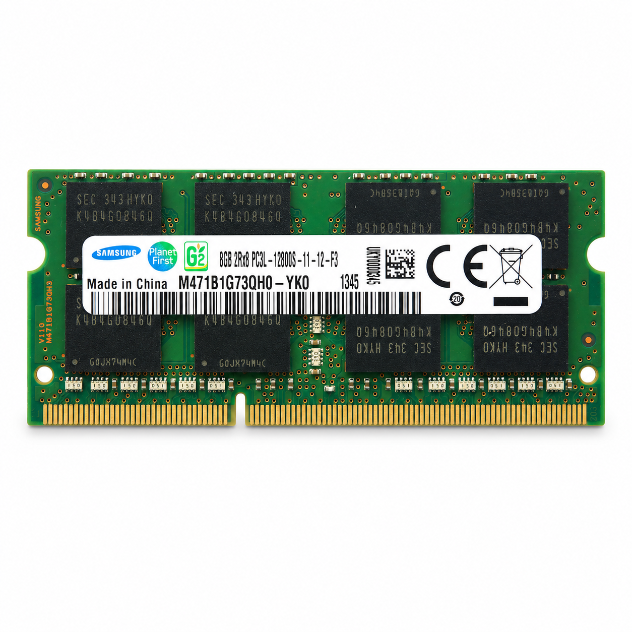 SODIMM DDR3L 8Gb 1600 MHz Samsung M471B1G73QH0-YK0