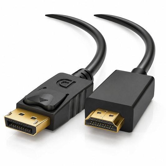 Кабель DisplayPort - HDMI 4K 30Гц 1.8м