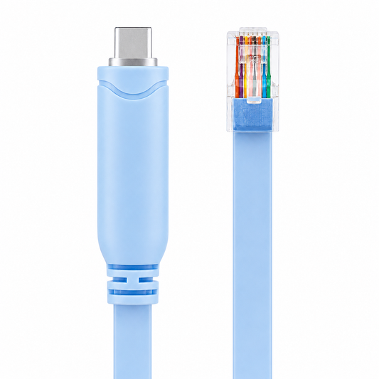 Консольний кабель USB Type-C - RS232 (RJ45) 1.5 м