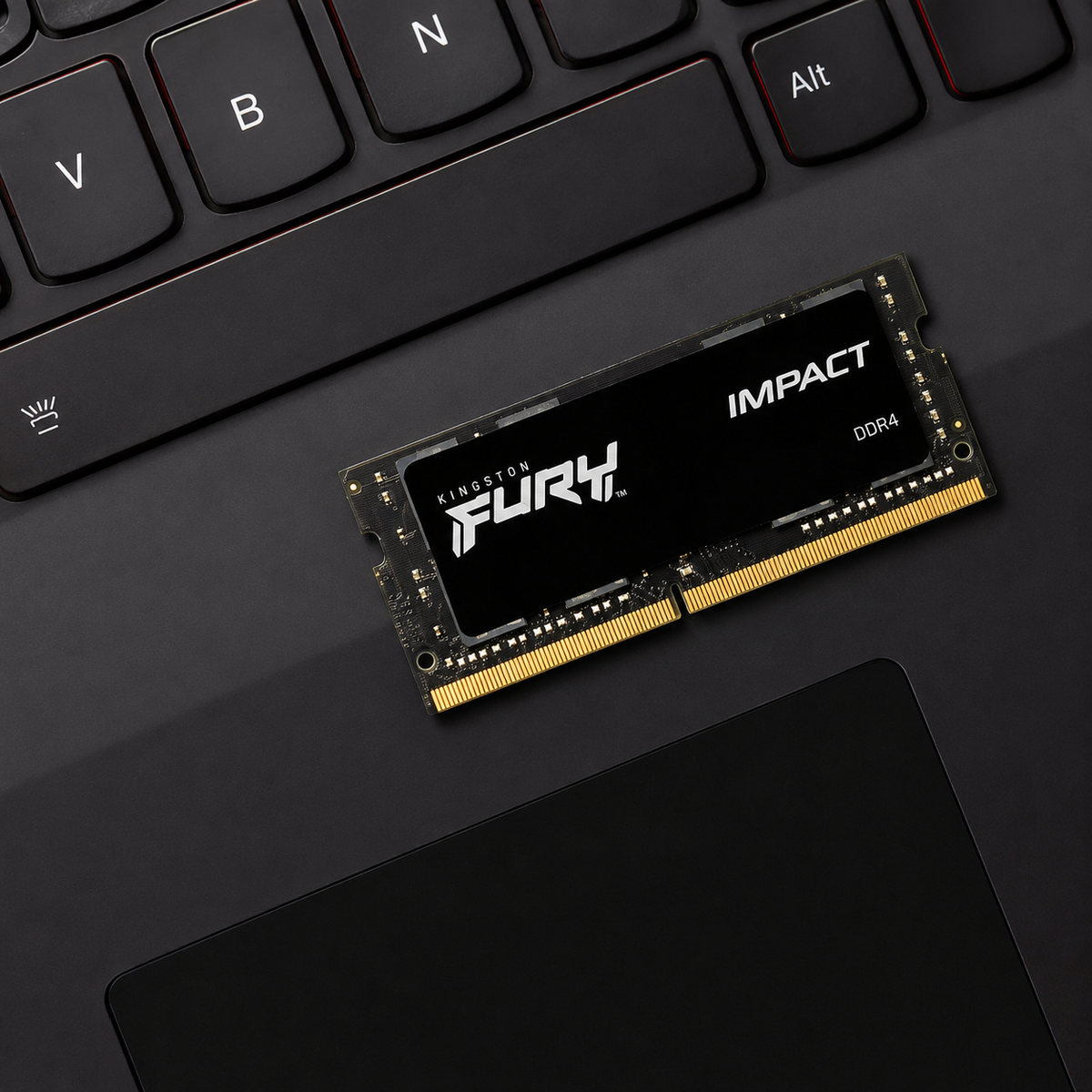Kingston Fury 16GB 3200 MHz Impact SoDIMM DDR4 Memory Module (KF432S20IB/16)