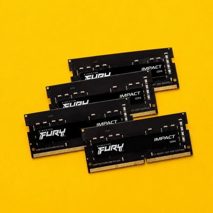 Kingston Fury 16GB 3200 MHz Impact SoDIMM DDR4 Memory Module (KF432S20IB/16)