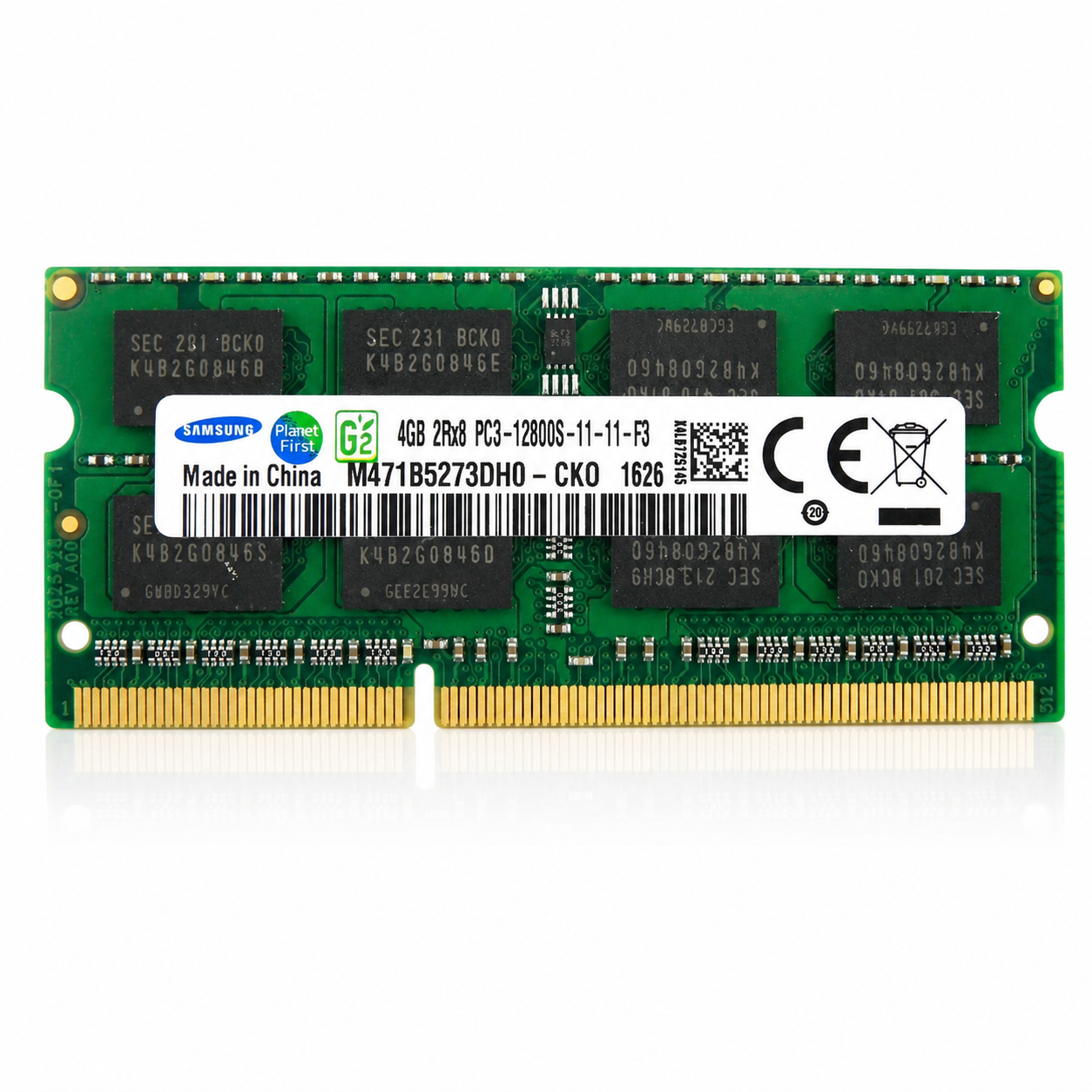 SODIMM DDR3 4Gb 1600 MHz 1.5V Samsung M471B5273DH0-CK0