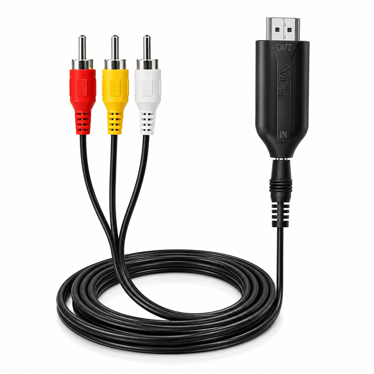 Кабель-конвертор AV RCA (тюльпан) to HDMI Wiistar micro