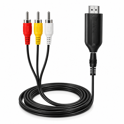 Кабель-конвертор AV RCA (тюльпан) to HDMI Wiistar micro