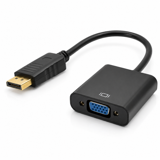 Конвертер DisplayPort - VGA переходник преобразователь