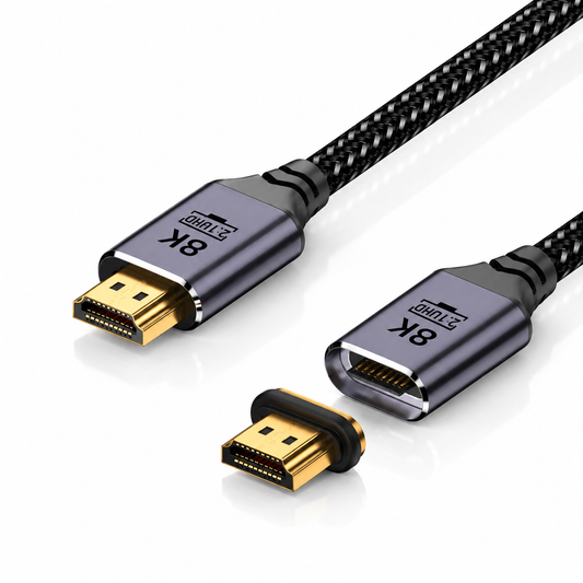 HDMI-HDMI cable UltraHD 2.1 with magnetic connector 8K 60HZ 4K 120HZ