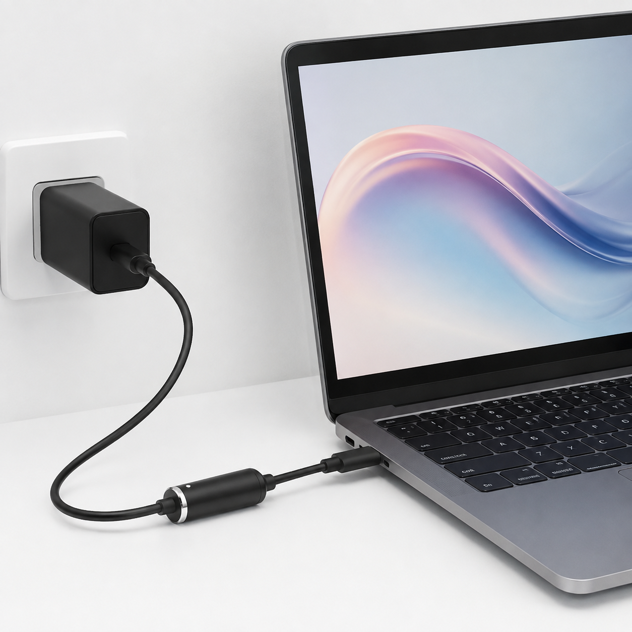 Перехідник DC 7.4×5.0 на Type-C 140W для зарядки ноутбука