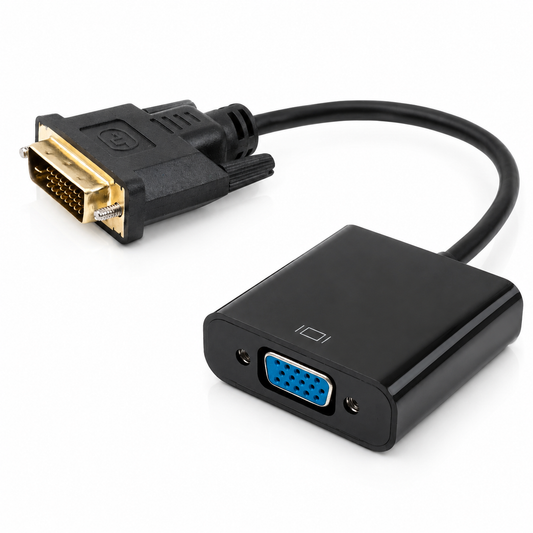 Переходник DVI-D (24+1) к VGA активный