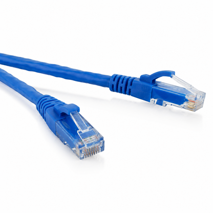 Patch cord 10m RJ-45 CCA Atcom (9166) UTP/ Blue/ 10 m/ 5e cat