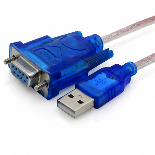 Кабель USB-COM(RS232) 9 pin/ CH340 female (мама)
