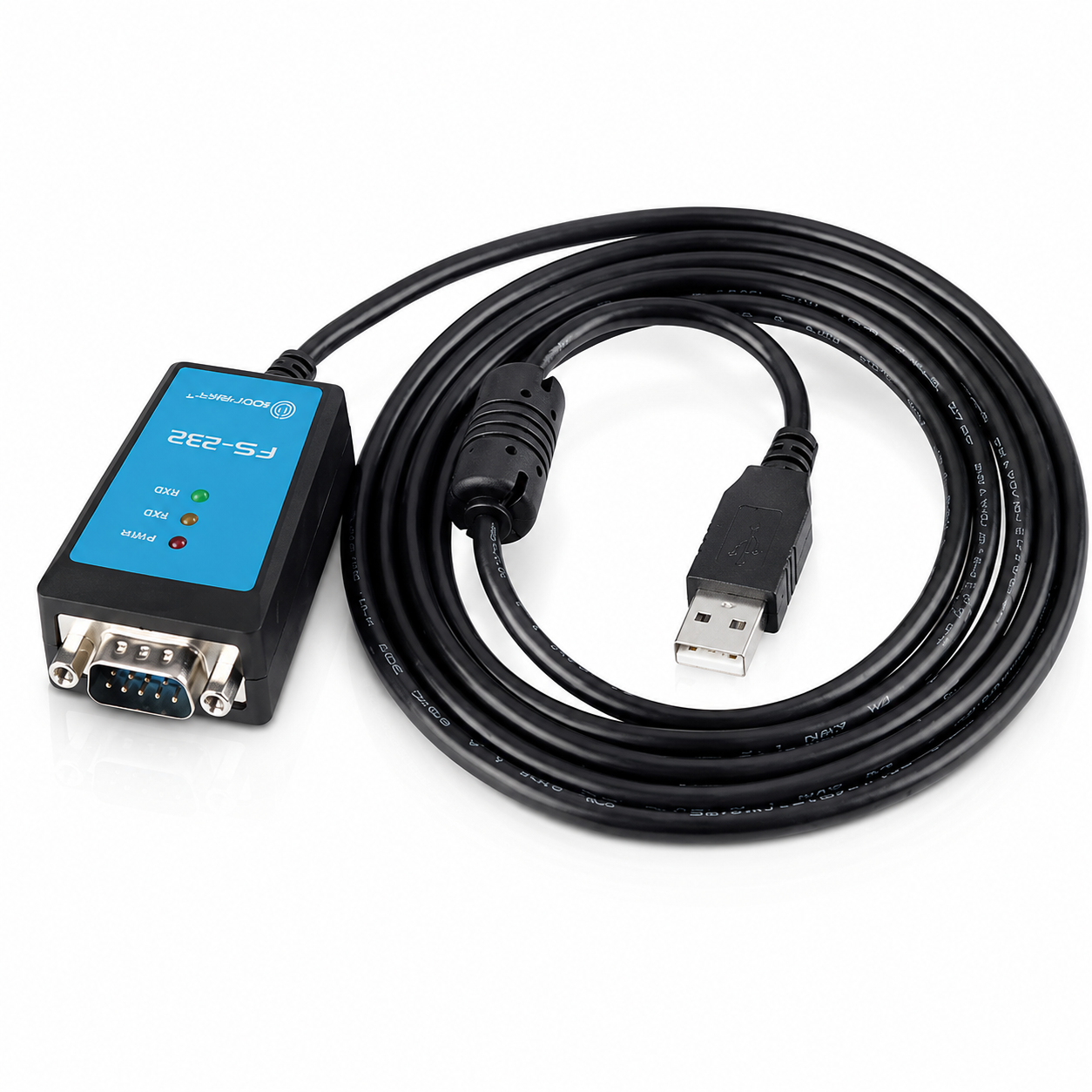 Кабель USB-RS232 FTDI 1.5м 3 LED
