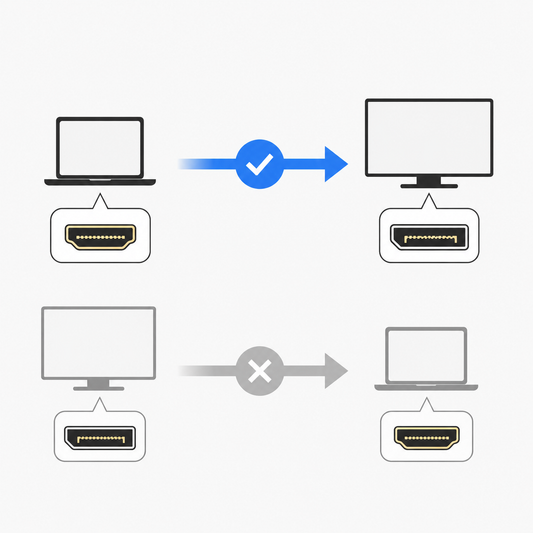 HDMI to DisplayPort 4K converter cable 1.8 m