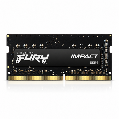 Kingston Fury 16GB 3200 MHz Impact SoDIMM DDR4 Memory Module (KF432S20IB/16)