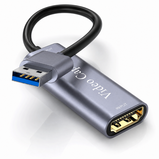 External HDMI - USB capture card for screen recording and streaming