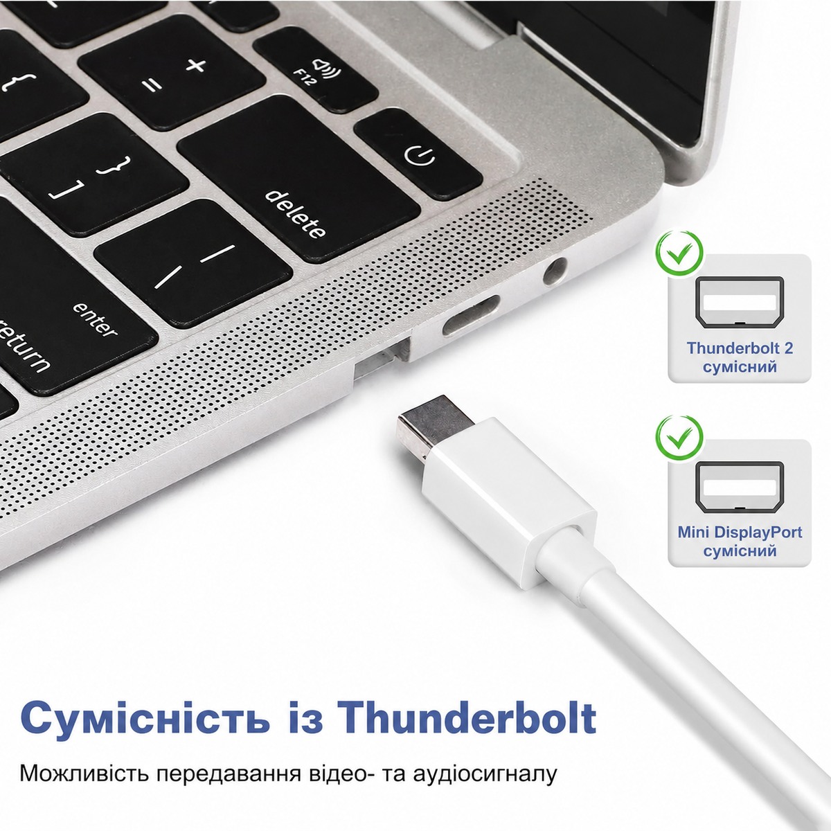 Mini DisplayPort to HDMI adapter Apple MacBook 2k, 4k