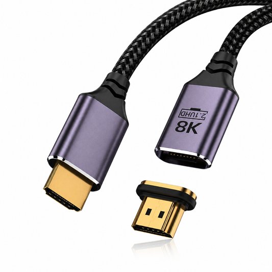 HDMI-HDMI cable UltraHD 2.1 with magnetic connector 8K 60HZ 4K 120HZ